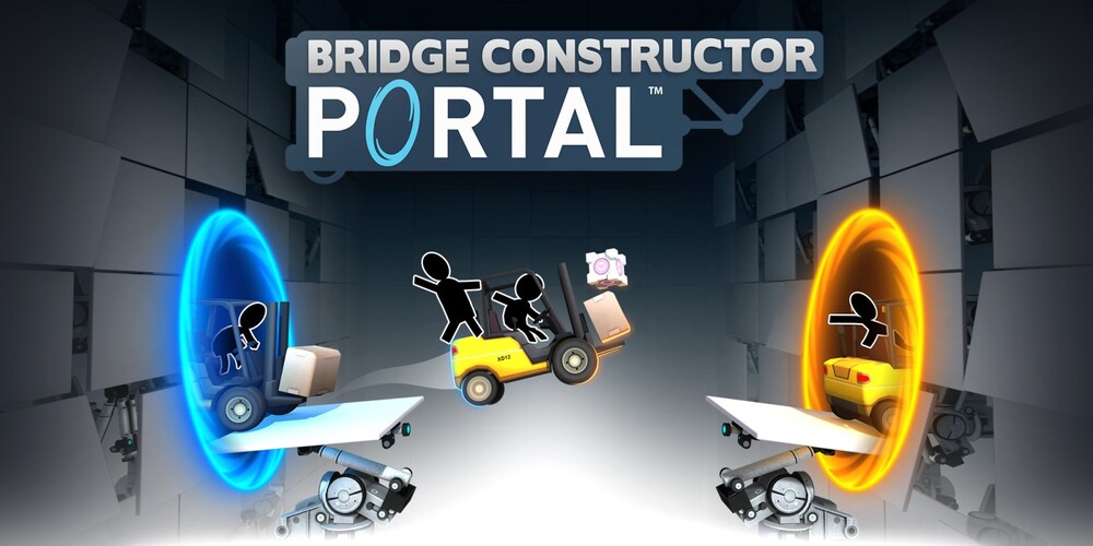 Bridge Constructor Portal game for smartphones