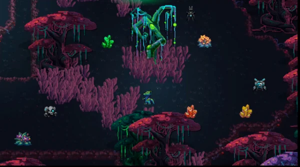 Dinosaur roguelite combat